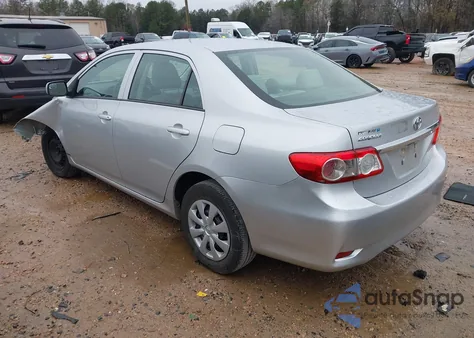2012 Toyota Corolla L из США, поврежденный, VIN 2T1BU4EEXCC915814